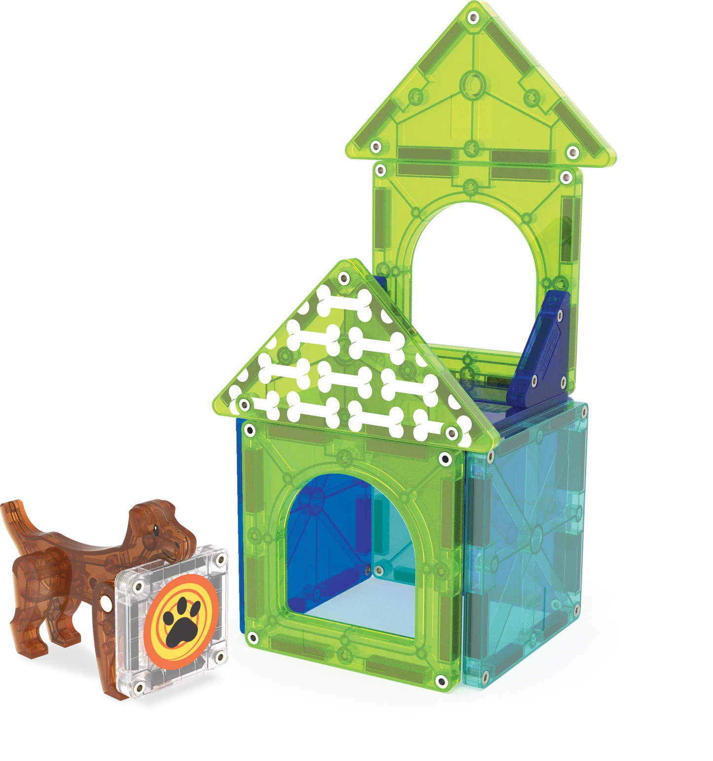 Magnatiles Dog house