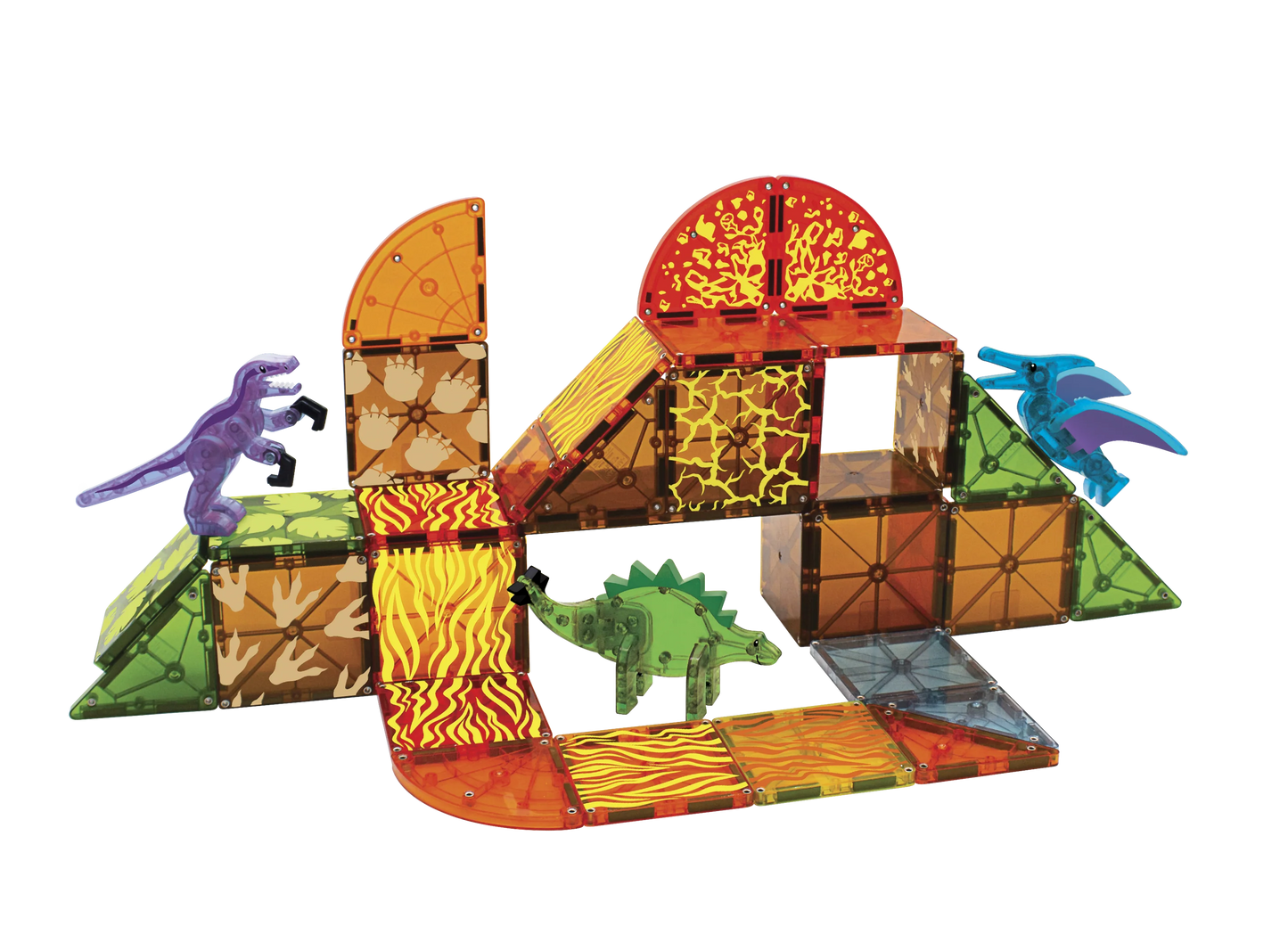 Magnatiles Dinoworld