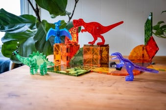 Magnatiles Dinoworld