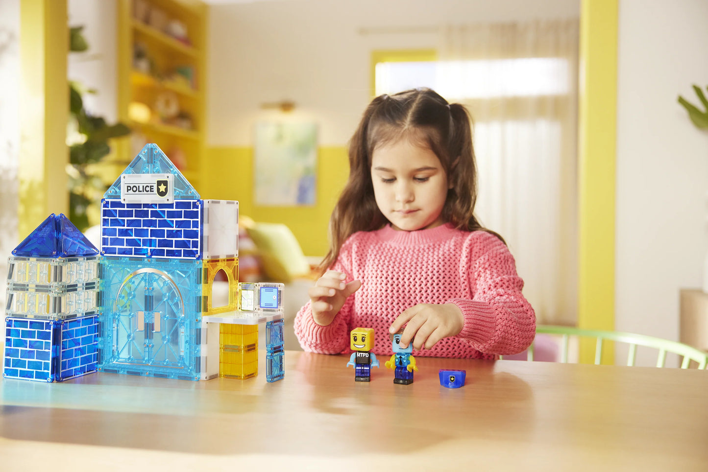 Magnatiles Police station