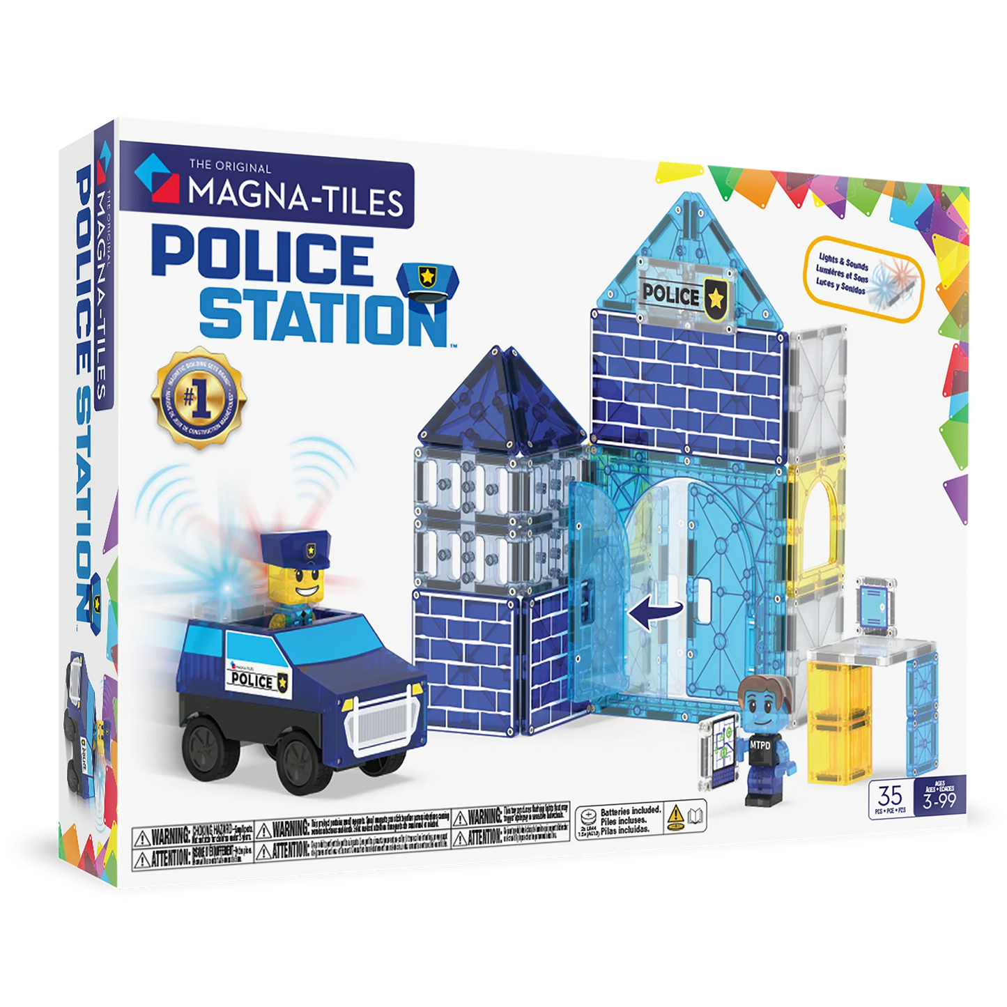 Magnatiles Police station
